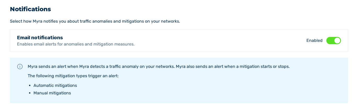 Notifications tab